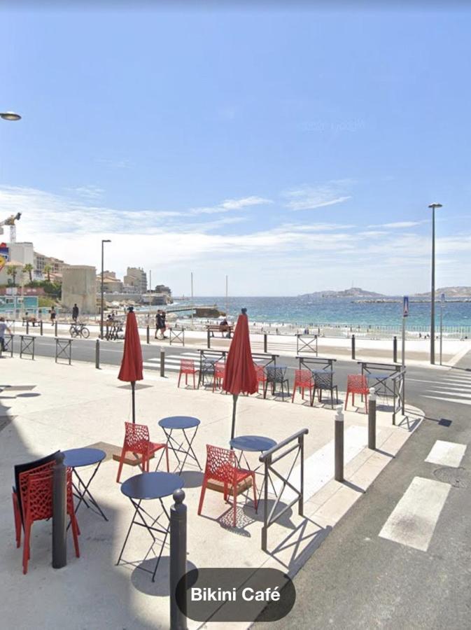 T2 Plage Catalans-Vieux Port Apartment Marseille Luaran gambar