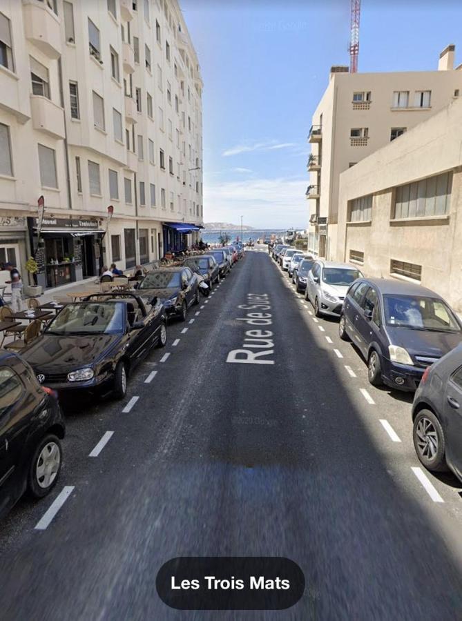 T2 Plage Catalans-Vieux Port Apartment Marseille Luaran gambar