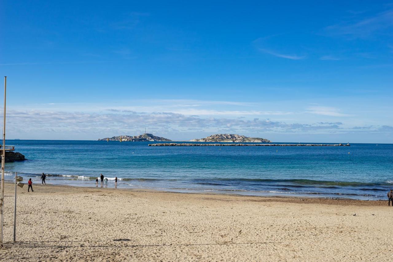 T2 Plage Catalans-Vieux Port Apartment Marseille Luaran gambar